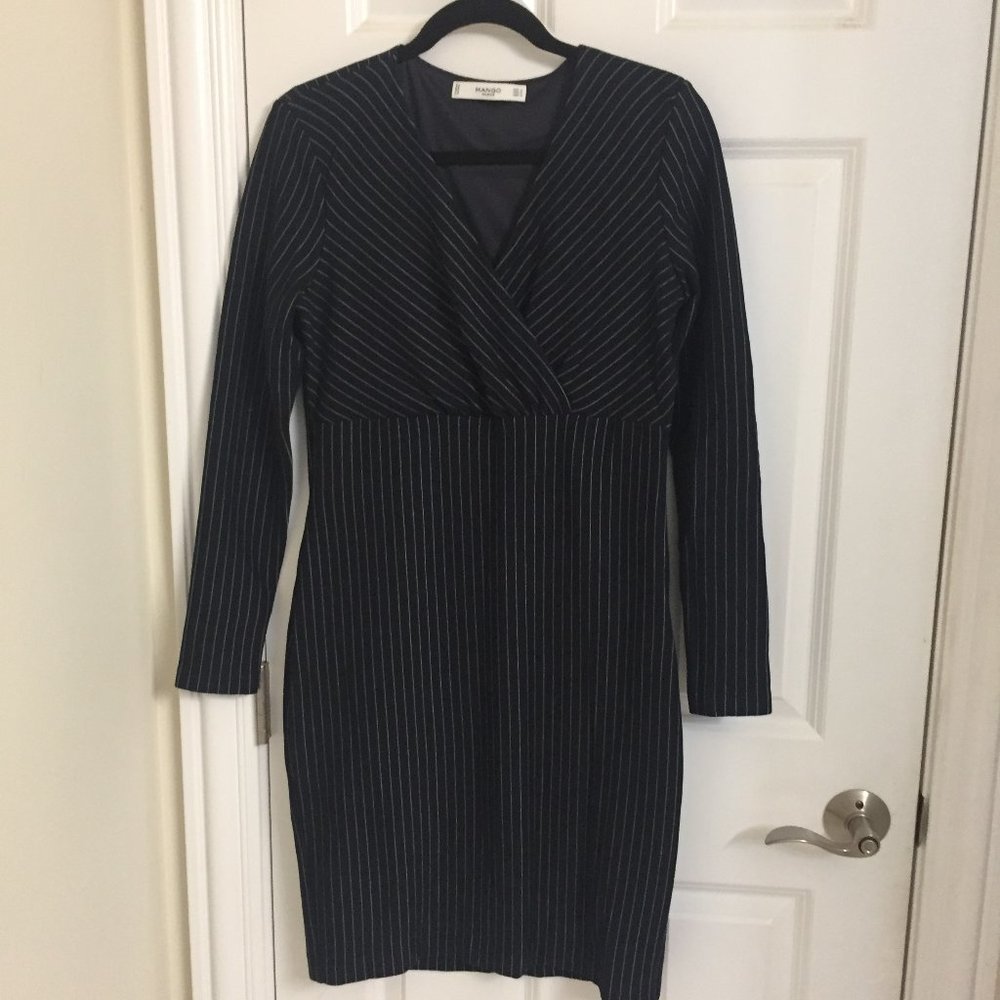 Mango Surplice/Warp Neck